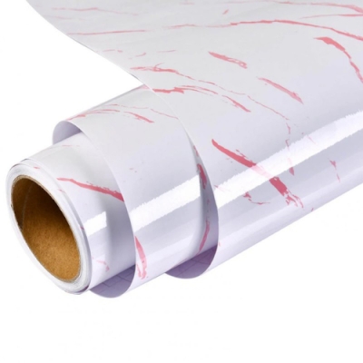Picture of 1m Adhesive Vinyl Wallpaper Furniture Office Cabinet Door Wallpaper PVC Waterproof Wallpaper - Easy To maintain Multicolor