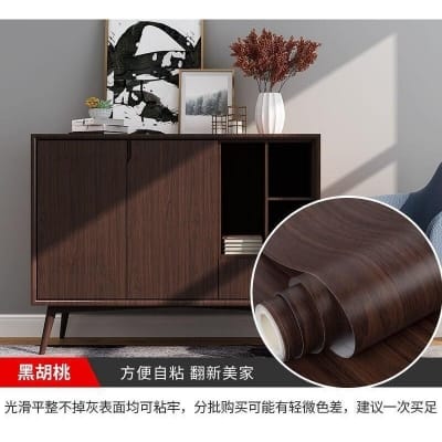 Picture of 120x60 cm -  Self Adhesive Wood Grain Furniture Stickers PVC Wallpaper Vinyl Counter Top Decal  ( Length 4 Feet & width 2 Feet ) 8 Square Feet Multicolor