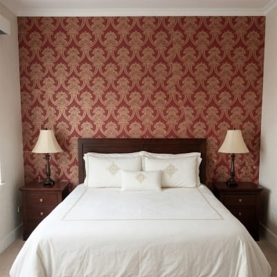 Picture of embossed wallpaper collection 57 sqf roll Multicolor