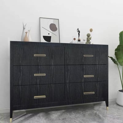 Picture of 2mx60cm Black Wood Peel and Stick Wallpaper , 6.6 Ft. x 2 Ft. Removable Wood Contact Paper, Removable Contact Paper for Countertops, Decorative Waterproof Vinyl Roll Black