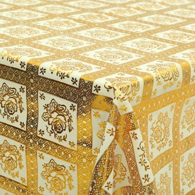 Picture of Tablecloth Waterproof Oil Proof  Table Cover -  8 Seater - 135cm*215cm or 10x4.5 ft. Multicolor