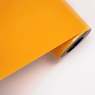 Picture of 8sqf - Paint Waterproof Decorative Film Self-Adhesive Wallpaper - 120*60 cm  Roll for Kitchen Furniture Sticker Home Decor Yellow