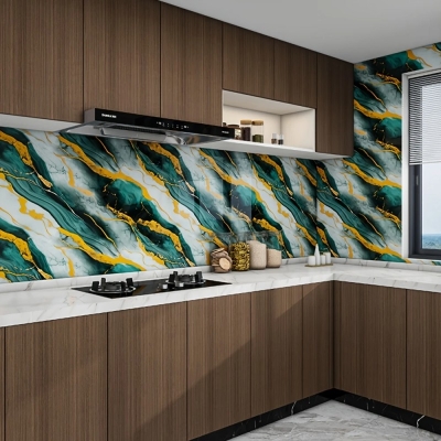Picture of UV Marble Finish PVC Sheet – Strong & Elegant Wall Panel (20 sq.ft) Multicolor