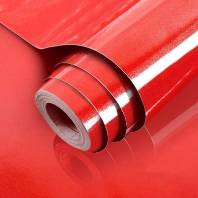 Picture of Self Adhesive Furniture Sticker Waterproof PVC Wallpaper for Home Decor Cabinet Table Kitchen Bathroom Wardrobe DIY Renovation Sticker Bangladesh 