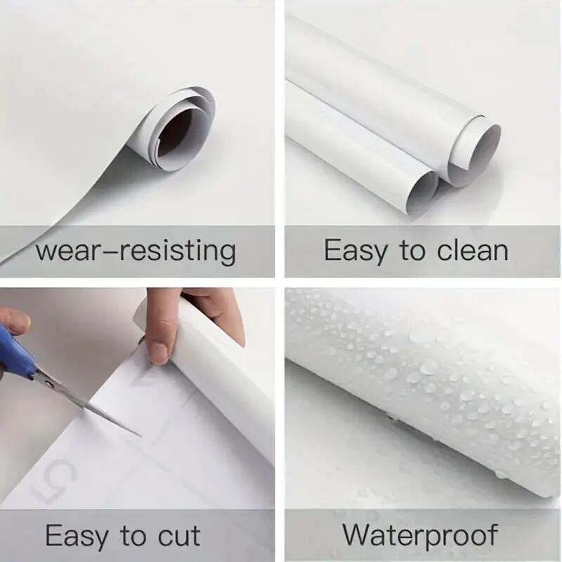 Picture of 120x200 cm Adhesive Vinyl Wallpaper  Premium Quality - Furniture Office Cabinet Door Wallpaper PVC Waterproof Wallpaper Multicolor