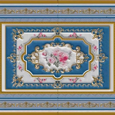 Picture of Premium 3D Wallpaper Sticker Wall Decals Self Adhesive PE Foam Wallpaper - 4 Pes 