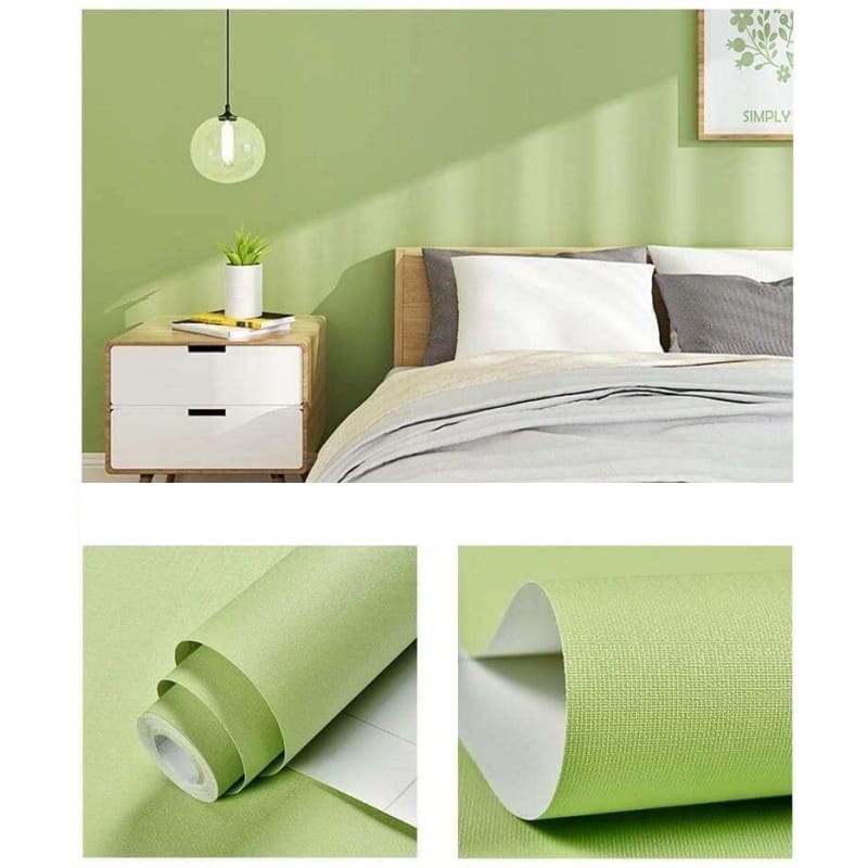 Picture of 2m Adhesive Vinyl Wallpaper PVC Waterproof Wallpaper -  6.6*2 feet Roll Multicolor
