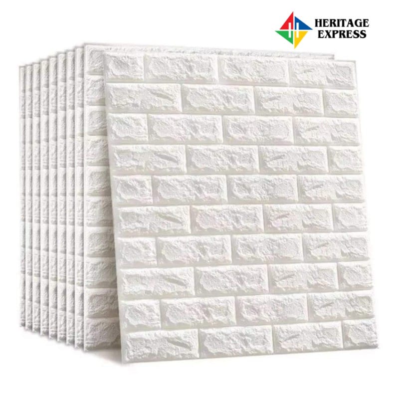 Picture of 3D Ceiling Foam  Architecture wallpaper Self-Adhesive Wall Panels for Interior Wall Decoration Wall Renovation  4ps wall stickers, each size 70x70cm (27x27 inches) 