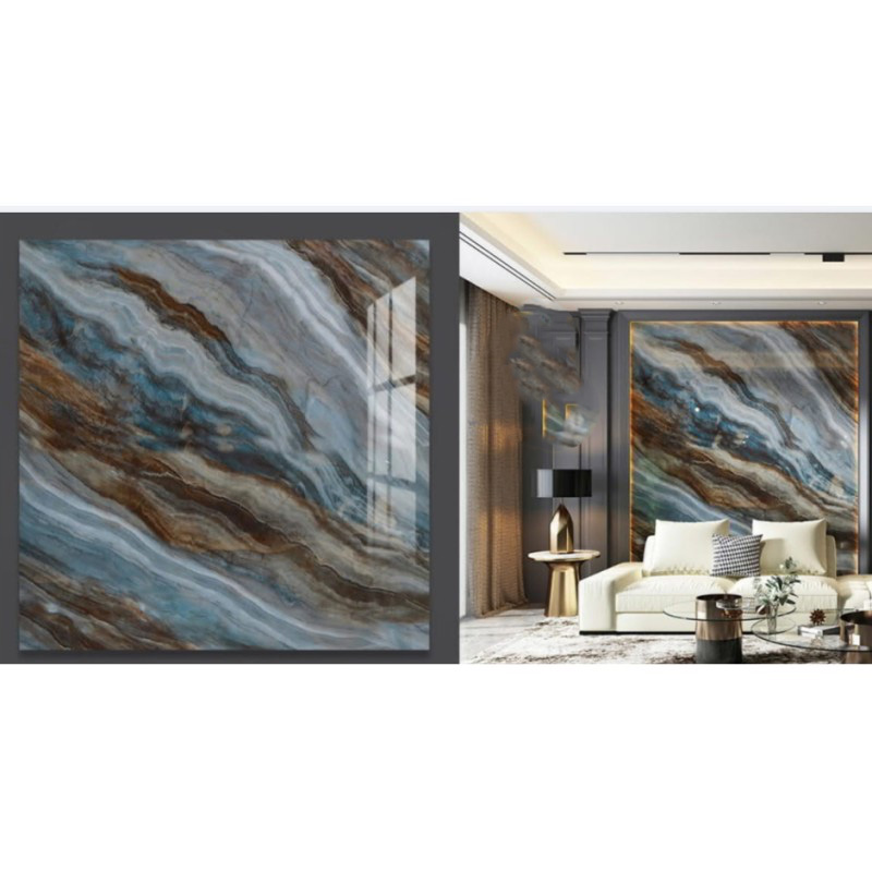 Picture of Premium UV Marble Sheet – 2.6mm PVC Wall Panel | 20 sq.ft Roll Multicolor