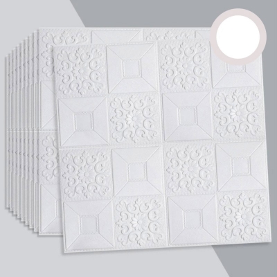 Picture of [SALE] 3D Wall Panel Wallpaper Self Adhesive PE Foam Brick Sticker Waterproof Peel & Stick Wall Covering Home Decor 70x70cm - Best Price - 5 Sheet 