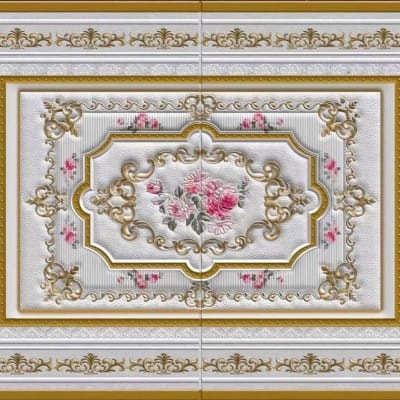 Picture of 3D Stereo Wall Stickers Self-adhesive Ceiling Decoration Sticker Roof Panels Foam Wallpaper Living Room Bedroom House Home 70cm * 70 cm 