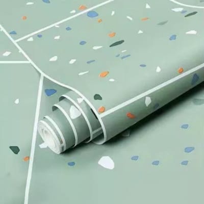 Picture of Heritage Express High-Quality Waterproof  Different Patterned Vinyl Flooring Mat, Non-Slip, Durable Home Decor - 30 sqft 