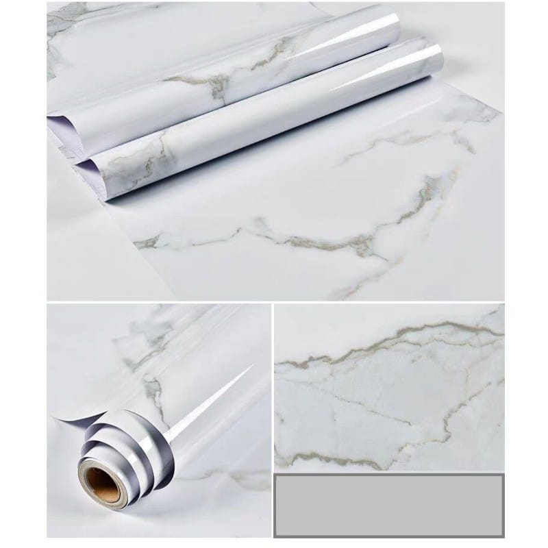 Picture of 2m Adhesive Vinyl Wallpaper Furniture Office Cabinet Door Wallpaper PVC Waterproof Wallpaper Multicolor