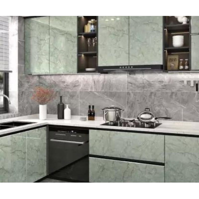 Picture of Marble Patterns  Self Adhesive Furniture Stickers PVC Wallpaper Vinyl Counter Top Decal  ( Length 10 Feet & width 4 Feet ) 40 Square Feet Multicolor