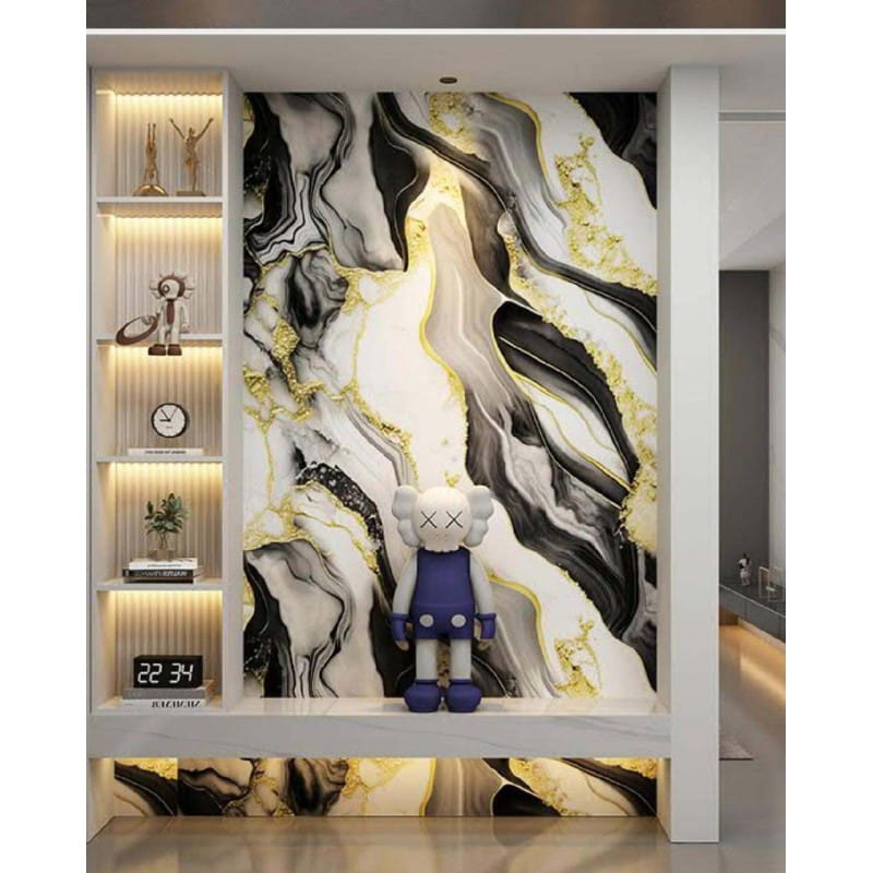 Picture of UV marble sheet /pvc marble sheet/pvc uv wall panel 20 sqf Roll - High Quality 2.6mm 