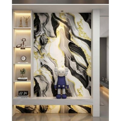 Picture of UV marble sheet /pvc marble sheet/pvc uv wall panel 20 sqf Roll - High Quality 2.6mm 