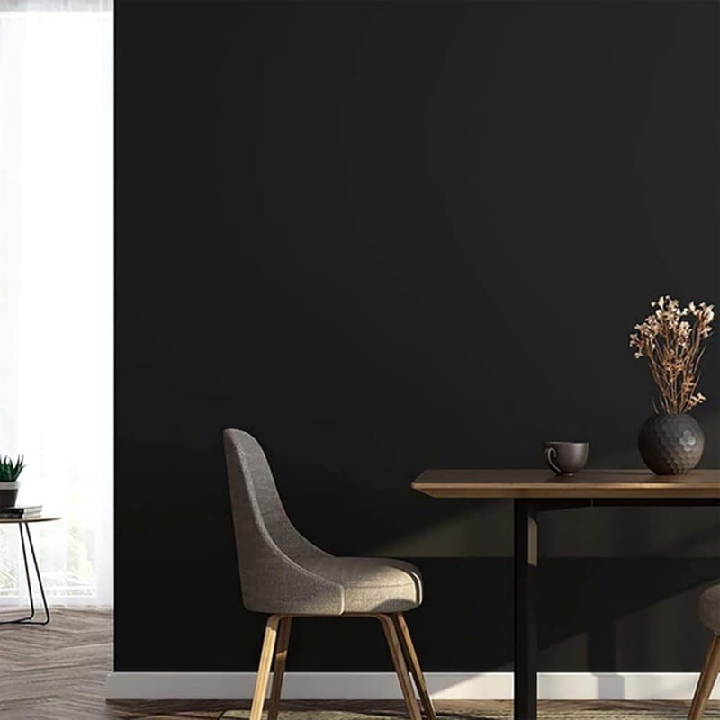 Picture of Self-Adhesive  Black Wall Sticker Vinyl 2mx120cm  Wallpaper Rolls ( 26.40 sqf ) Multicolor