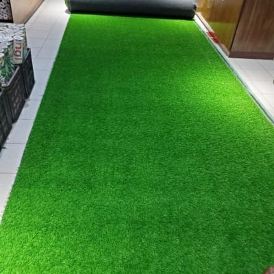 Picture of 6.7 X 4 FEET - High Density Grass Carpet mat for Covering Garden, Wall, Terrace, Balcony,  Lawn 25 mm  Green Multicolor