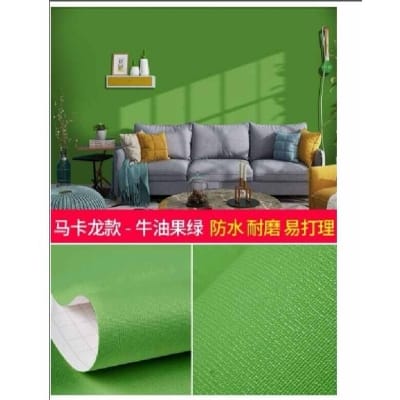 Picture of Green Screen  pvc Sticker Wallpaper 20 sqf Green