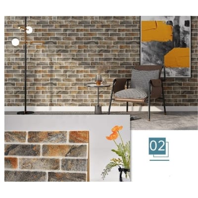 Picture of Elegant Self-Adhesive 3D Wall Panels - Modern Embossed Home Decor Stickers 70cm x 70cm 