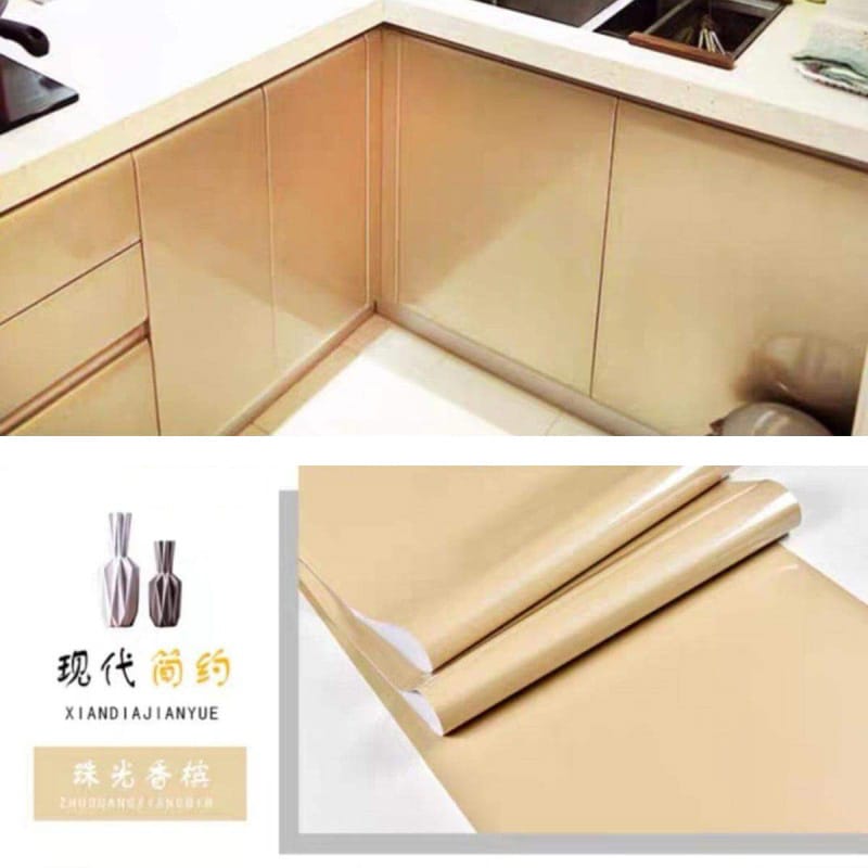 Picture of PVC Adhesive Vinyl Wallpaper - Refined Taste - 2m -Furniture Office Cabinet Door Wallpaper Waterproof Wallpaper - Durabilty Assured Multicolor