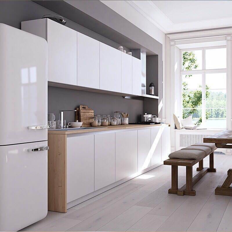 Picture of 60x300CM Self Adhesive Marble Pattern Stickers Waterproof Kitchen Furniture Renovation Wallpaper - Sticker White