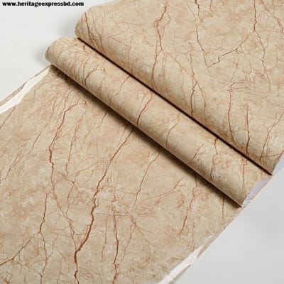 Picture of Marble Pattern Stickers Self Adhesive Waterproof Kitchen Furniture Renovation Wallpaper ( 20 sqf ) Multicolor
