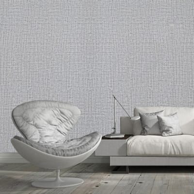 Picture of Self-Adhesive Grey Plain Linen Textured Wall Sticker Vinyl 5mx120cm  Wallpaper Rolls ( 66 sqf ) Multicolor