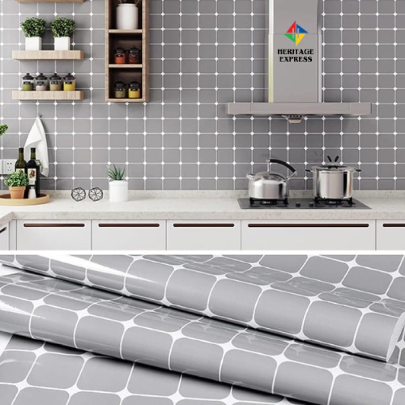 Picture of Exclusive 4x2 Feet Decorative Wallpaper PVC Furniture Sticker/Wallpaper - Self-Adhesive, Waterproof Stickers to Cover Units 