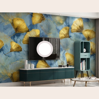 Picture of Thick & Strong 3D Flower Embossed Wallpaper Sticker (10m x 53cm) – Self Adhesive Peel & Stick Foam Wall Panel, Waterproof Classical Luxury Design for Living Room, Bedroom, TV Wall & Wardrobe 