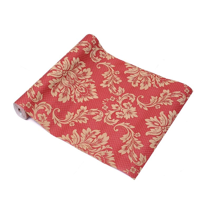 Picture of Embossed wallpaper  Roll Size 57 square feet - Washable Multicolor