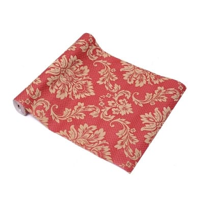 Picture of Embossed wallpaper  Roll Size 57 square feet - Washable Multicolor
