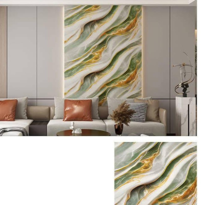 Picture of Modern PVC UV Marble Wall Panel – Glossy Finish | 20 sq.ft | 2.6mm Multicolor