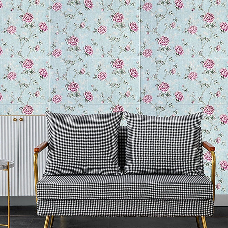 Picture of 3D Wallpaper Waterproof  self adhesive Panels 10p - 27x27 inches Multicolor