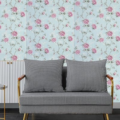 Picture of 3D Wallpaper Waterproof  self adhesive Panels 10p - 27x27 inches Multicolor