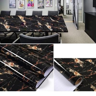 Picture of 10x2 feet  PVC Furniture Sticker/Wallpaper - Self-Adhesive, Waterproof Stickers 