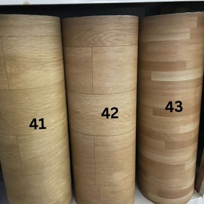 Picture of PVC Flooring Roll Self-Adhesive Non-Slip Waterproof Vinyl Floor Tiles | Natural Wood Grain Design | 0.6 × 3 m (20 sq.ft) | Home, Office & Shop 