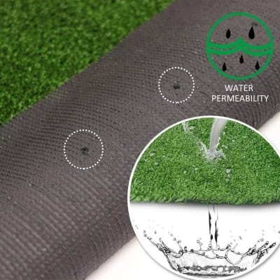 Picture of Premium Quality - 1 Square meters 30MM Artificial Grass Carpet Mat - High Density Grass Carpet mat - 3.3X 3.3 FEET - Couture - High-end Multicolor