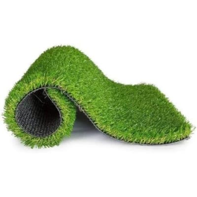 Picture of 35MM High Density Waterproof Artificial Grass Carpet for Terrace, Roof, Garden | Green Grass Mat | Anti-Skid, Easy to Clean | All-Weather Home & Office Edition | for Indoor & Outdoor (79*48 inch)or 650*120cm Green