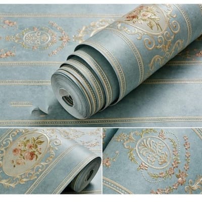 Picture of Self Adhesive Architecture Wallpaper 3D Decor ( 57 SQ FT .) 