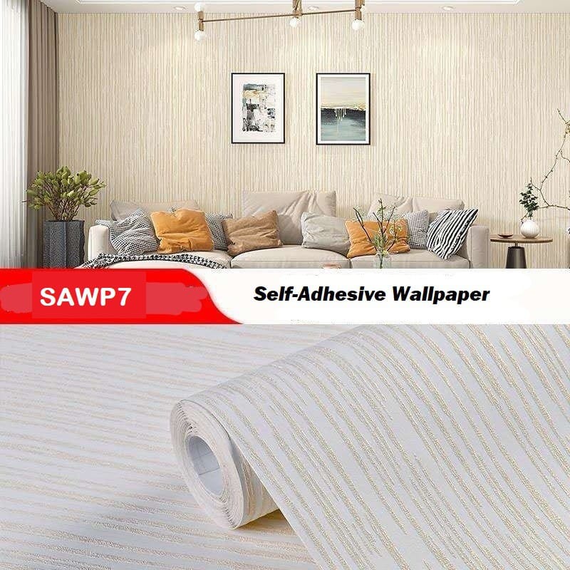 Picture of Self Adhesive Embossed Wallpaper Collection Adhesive  57 square feet Roll 