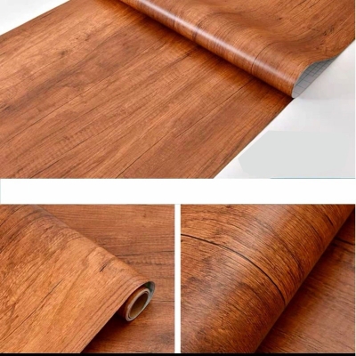 Picture of Heritage Express Self-Adhesive Wooden Veneer Furniture Liner 4x2 Feet - Waterproof & Moisture-Proof Home Decor Wall Sticker 