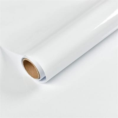 Picture of White Vinyl Contact Paper 60x150cm Decorative Self Adhesive Shelf Liner Waterproof Wallpaper Removable Peel and Stick Vinyl White
