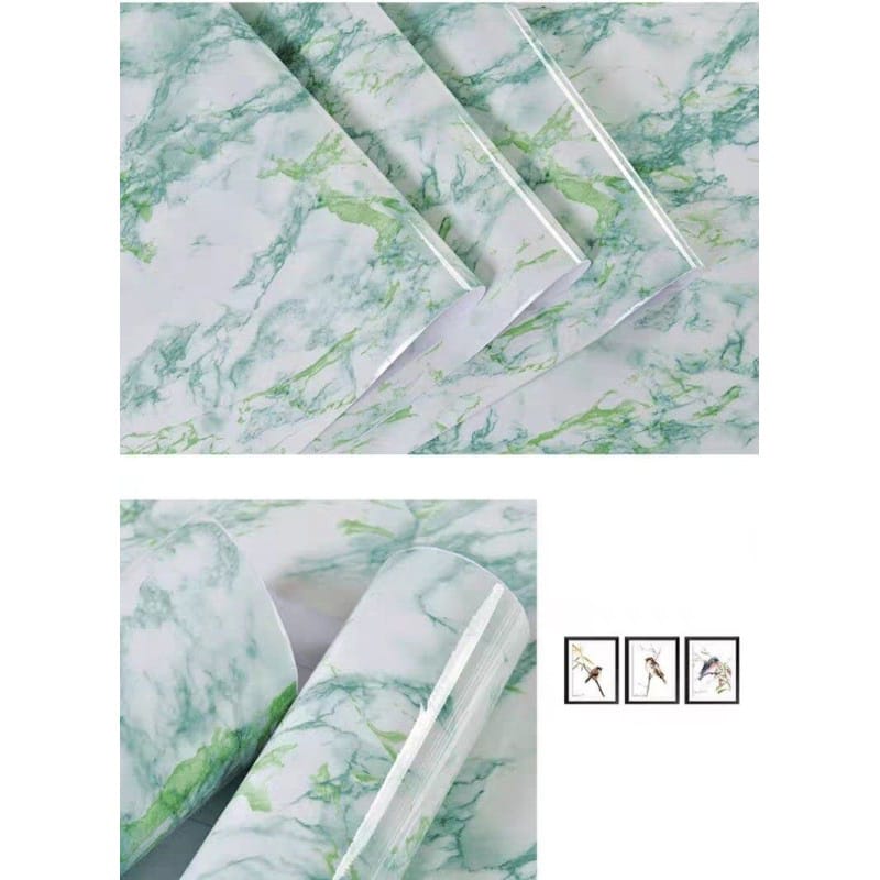 Picture of Adhesive Vinyl Wallpaper Furniture Office Cabinet Door Wallpaper PVC Waterproof Wallpaper Multicolor
