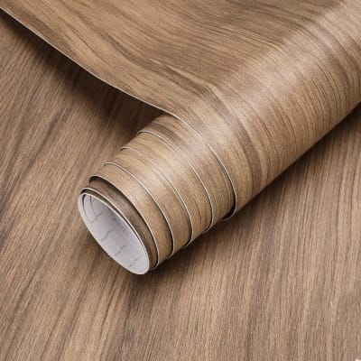 Picture of 6.6x2 ft.  Self Adhesive Wood Grain Furniture Stickers PVC Wallpaper Vinyl Counter Top Decal  ( Length 2m x width 60cm ) 13 Square Feet cs-4b