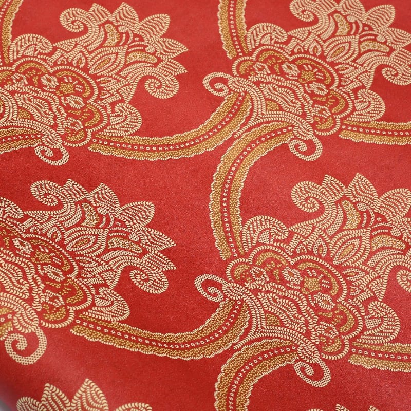 Picture of Embossed wallpaper  Roll Size 57 square feet - Washable Multicolor