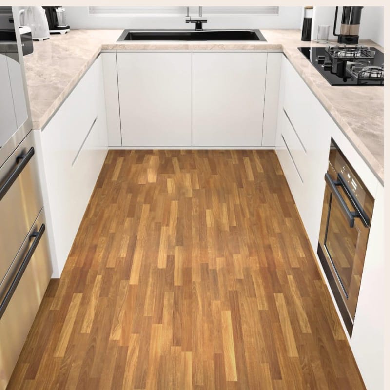 Picture of 10m*60cm  *READY STOCK* Anti Slip Waterproof Wood grain Patterns Floor Sticker Wallpaper Home Decor - 33*2 ft. Roll - 66sqf 