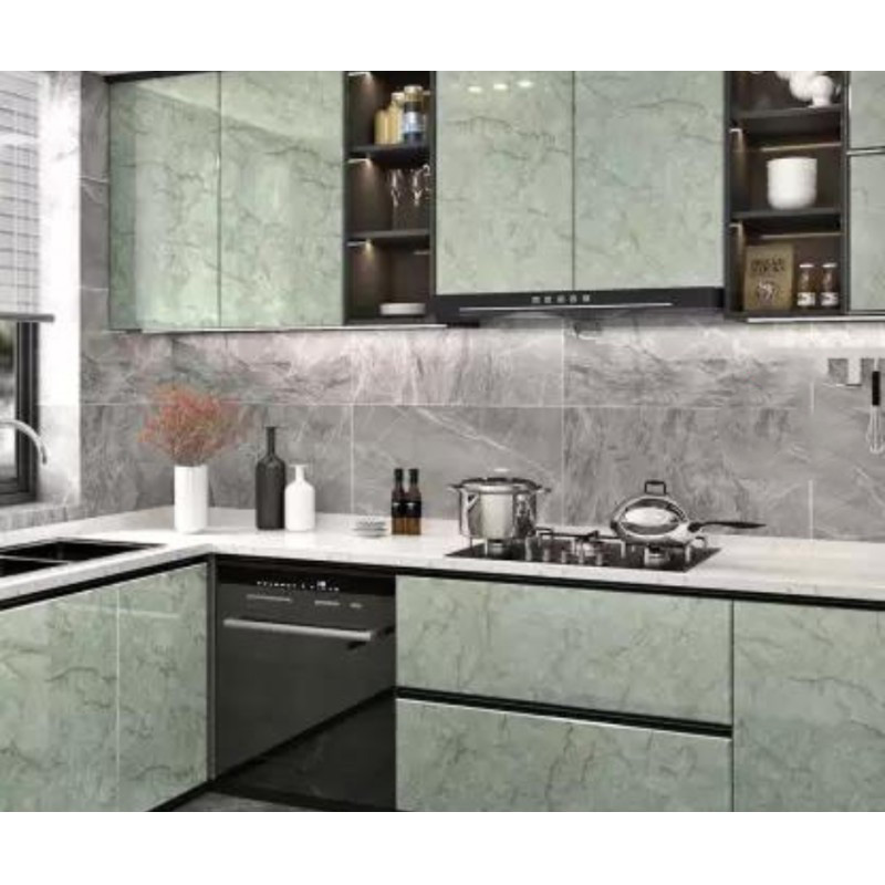 Picture of Marble Patterns  Self Adhesive Furniture Stickers PVC Wallpaper Vinyl Counter Top Decal  ( Length 10 Feet & width 2 Feet ) 20 Square Feet Multicolor