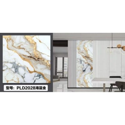 Picture of UV marble sheet /pvc marble sheet/pvc uv wall panel 20 sqf Roll - High Quality 2.6mm 