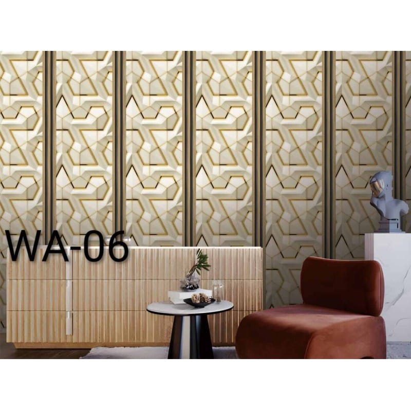 Picture of Metallic Ripple Liquid Marble Swirl Shimmer Wallpaper Roll Abstract PVC Wall Paper Home Decor 57 sq ft Roll 